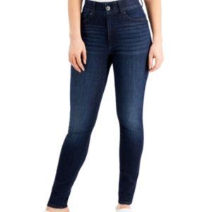NWT INC Denim Dark Blue Sculpting-Fit Skinny Jeans Women's Size 4/27